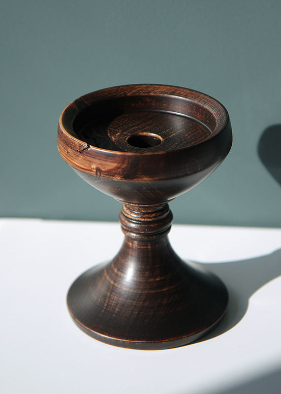 Candle Holder Venice - dark oak