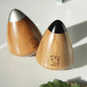 Rimu Salt Pepper Shaker - Metal Caps