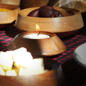 Clever-Smart-Design_Rimu Tealight Holder Dinner Setting